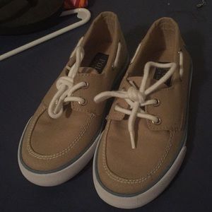 POLO Khaki Boat shoes